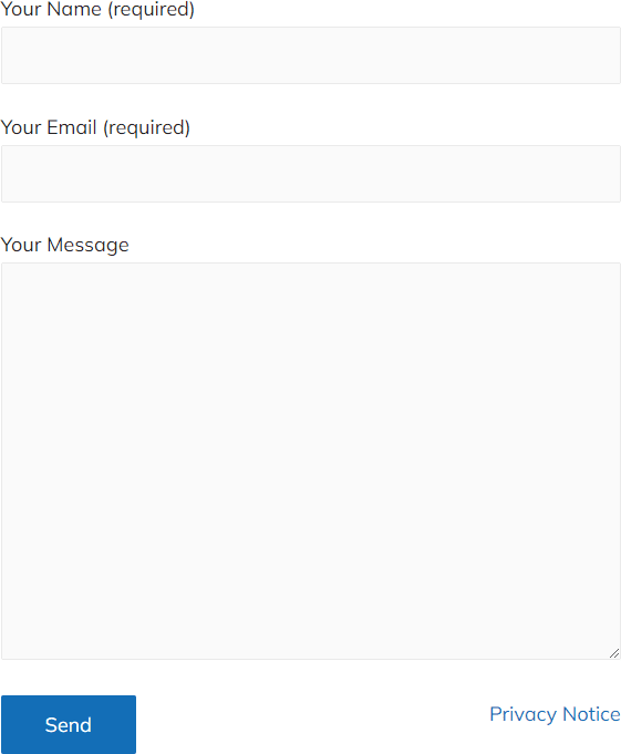 Contact Form Contact Form